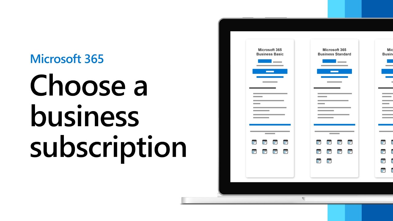 How to Choose the Right Microsoft 365 Subscription for Your Business